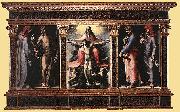 Domenico Beccafumi Trinity oil painting